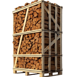 3 kuutiometriä polttopuuta, pituus 45 cm – yksi lava